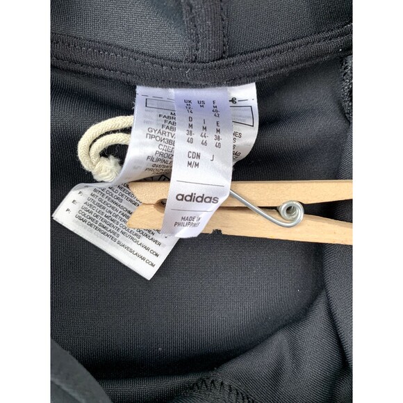 Adidas Aeroready Cropped Training Hoodie Black Women’s Medium Sweat-Wicking Gym - Picture 6 of 13